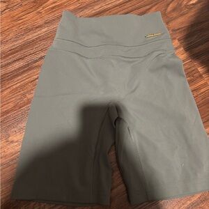 Light grey Whitney Simmons Gymshark shorts